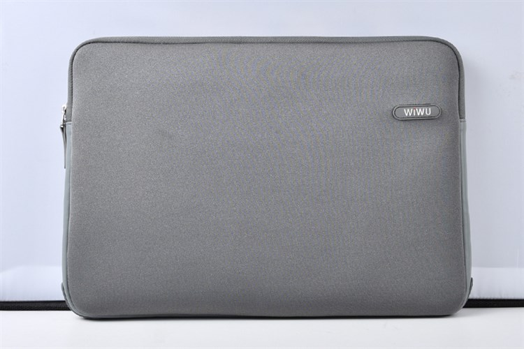 Túi chống sốc Laptop 15 inch WIWU bo góc Màu Xám