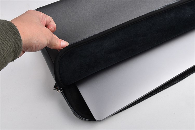 Túi chống sốc Laptop 15 inch WIWU bo góc Màu Xám