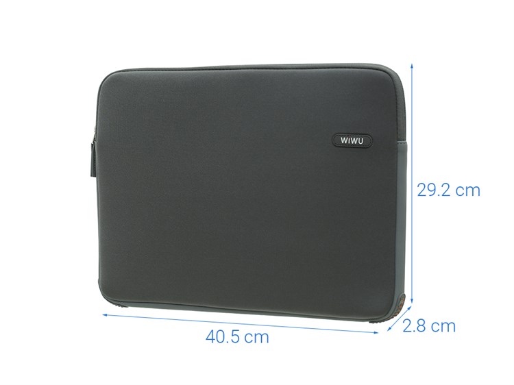 Túi chống sốc Laptop 15.6 inch WIWU bo góc Màu Xám