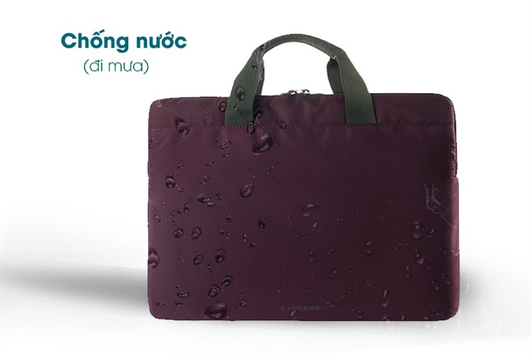 Túi xách chống sốc laptop 14 inch Tucano BFML1314-BX Màu Đỏ đô