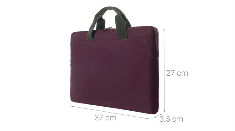 Túi xách chống sốc laptop 14 inch Tucano BFML1314-BX Màu Đỏ đô