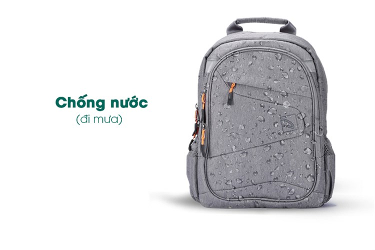 Balo Laptop 14 inch Tucano Lato 2 BKLT14-G Xám Màu Xám