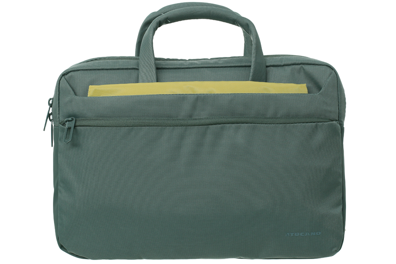Túi xách chống sốc Laptop 13.3 inch Tucano Work out 3 Slim WO3-MB13 Màu Xanh rêu