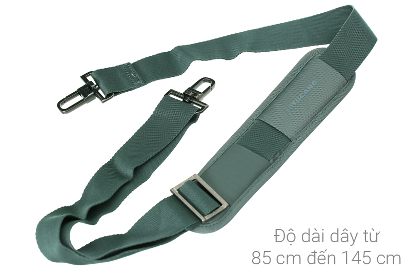 Túi xách chống sốc Laptop 13.3 inch Tucano Work out 3 Slim WO3-MB13 Màu Xanh rêu