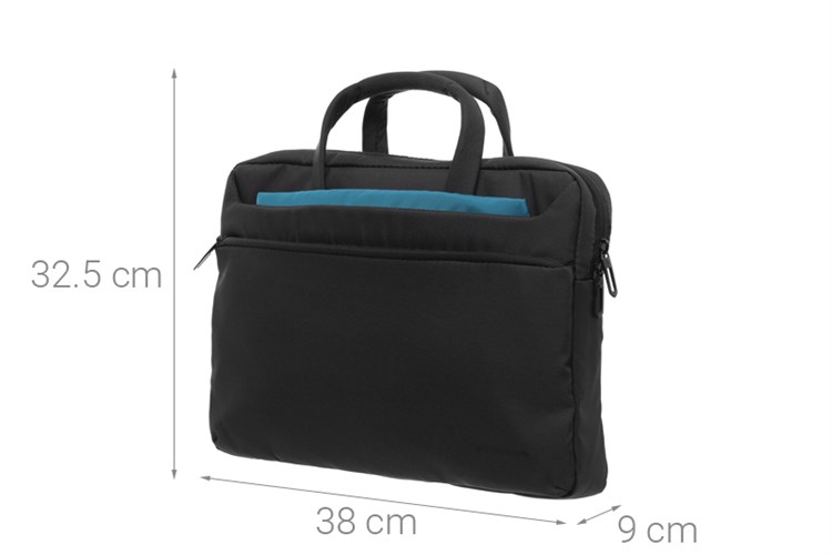 Túi xách chống sốc Laptop 13.3 inch Tucano Work out 3 Slim WO3-MB13 Màu Đen