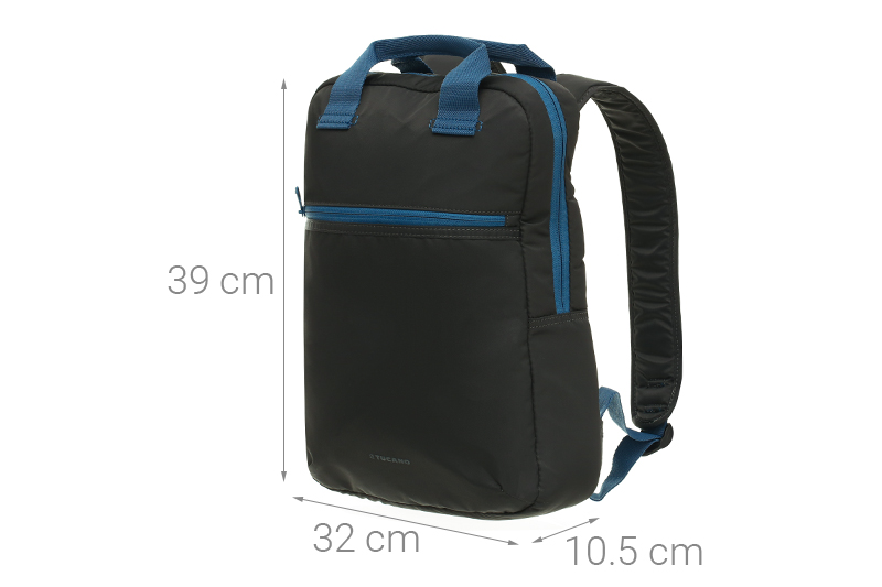 Balo Laptop 14 inch Tucano LUX BKML13 Màu Xám đậm