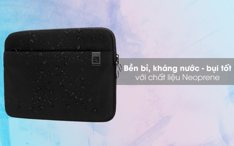 Túi chống sốc Laptop 13 inch Tucano Top Second Skin - Chất liệu Neoprene siêu bền Túi chống sốc Laptop 13 inch Tucano Top Second Skin - Chất liệu Neoprene siêu bền