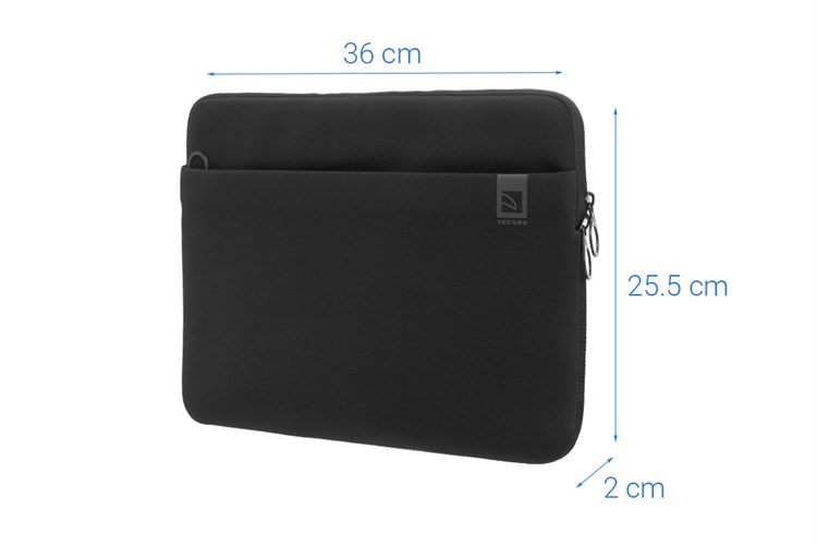 Túi chống sốc Laptop 15 inch Tucano Top Second Skin Màu Đen