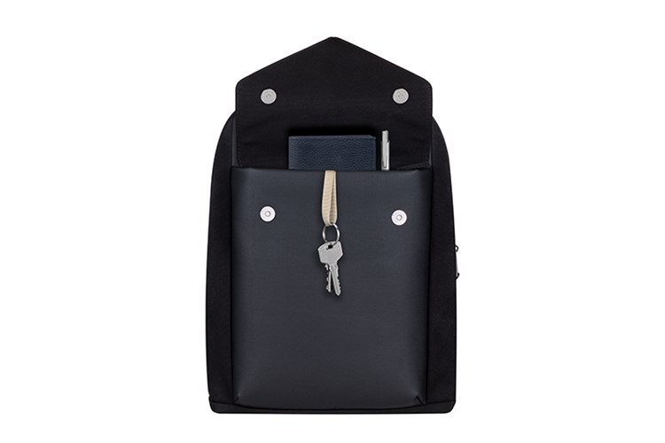 Balo Laptop 13.3 inch Rivacase 8524 Đen Màu Đen