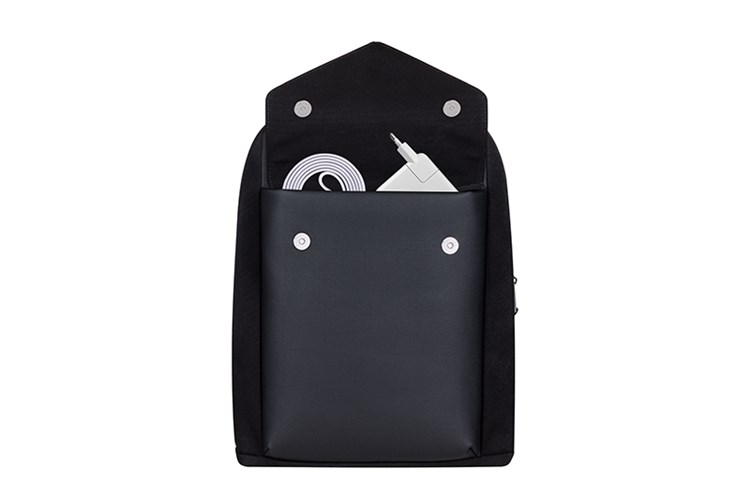 Balo Laptop 13.3 inch Rivacase 8524 Đen Màu Đen