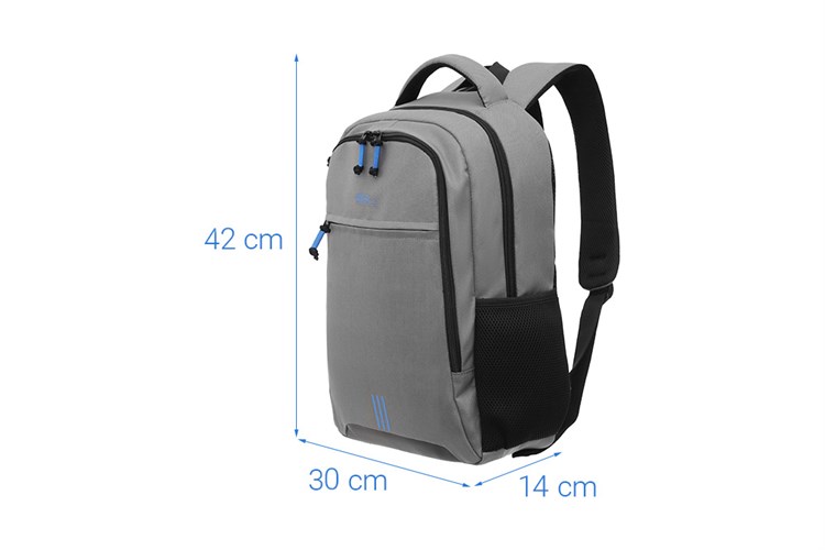 Balo Laptop 16 inch Togo TGB02 Màu Xám