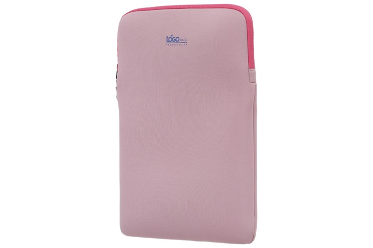 Túi chống sốc Laptop 14 inch Togo Kéo đứng Màu Hồng