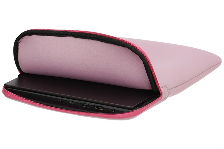 Túi chống sốc Laptop 14 inch Togo Kéo đứng Màu Hồng