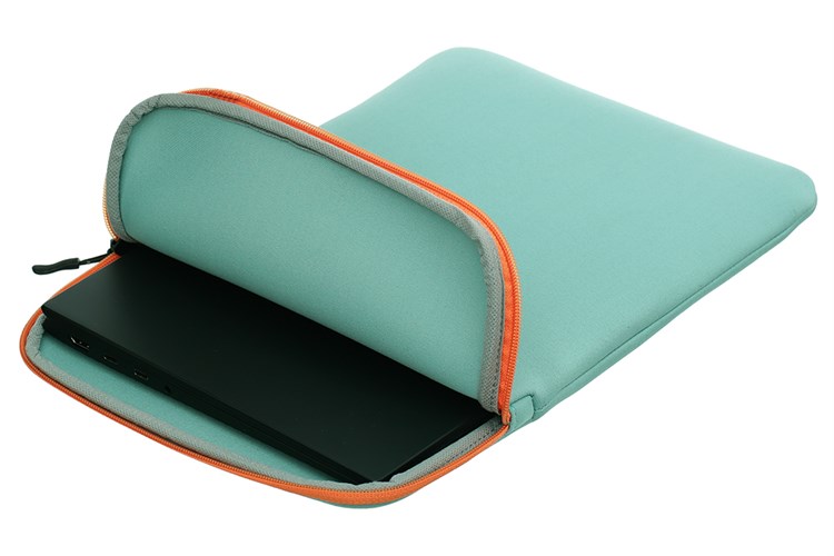 Túi chống sốc Laptop 14 inch Togo Kéo đứng Màu Xanh mint