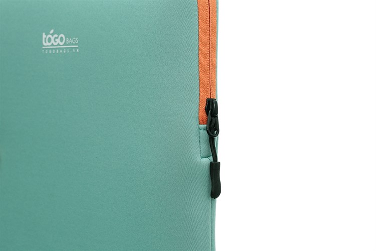 Túi chống sốc Laptop 15.6 inch Togo Kéo đứng Màu Xanh mint