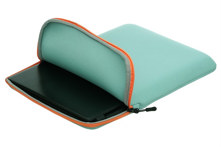 Túi chống sốc Laptop 15.6 inch Togo Kéo đứng Màu Xanh mint