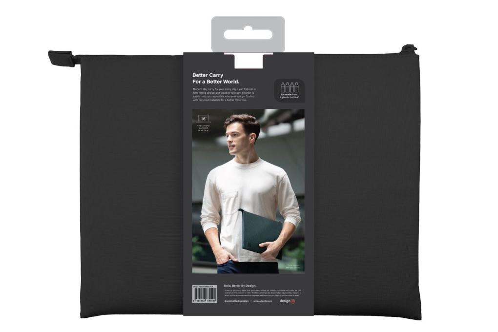 Túi đựng laptop 16 inch UniQ Lyon Snug - Fit - 3