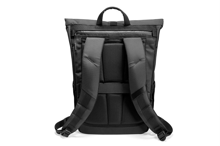 Balo Laptop 15.6 inch Tomtoc Roll top T61M1D1 Màu Đen