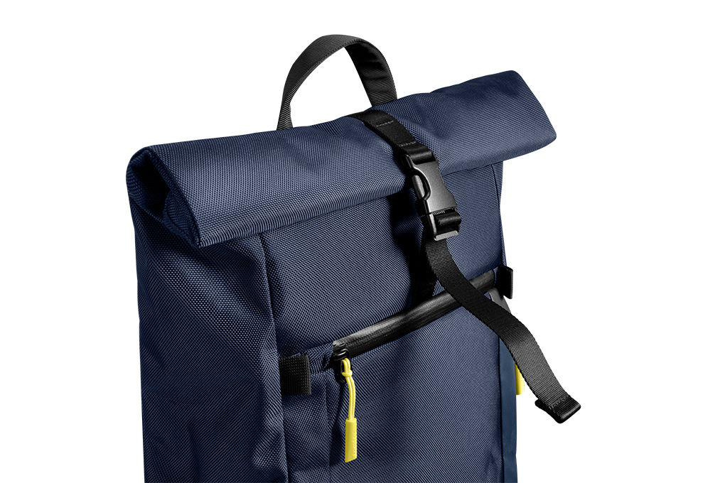 Balo Laptop 15.6 inch Tomtoc Roll top T61M1D1 Màu Xanh Đậm