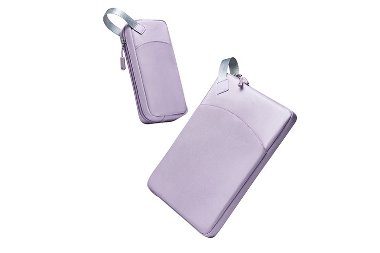 Túi xách chống sốc kèm túi phụ kiện Innostyle GuardianTech 14 inch GT-C21 Màu Tím Lavender