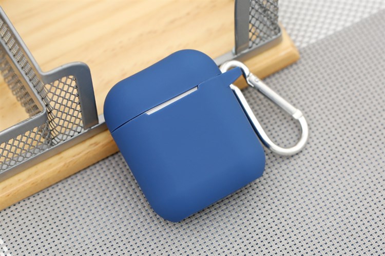 Túi đựng AirPods 1 & 2 Nhựa dẻo kèm móc JM AP02