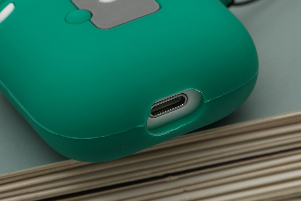 Túi đựng AirPods 1 & 2 Silicone kèm móc JM FR03 - 5