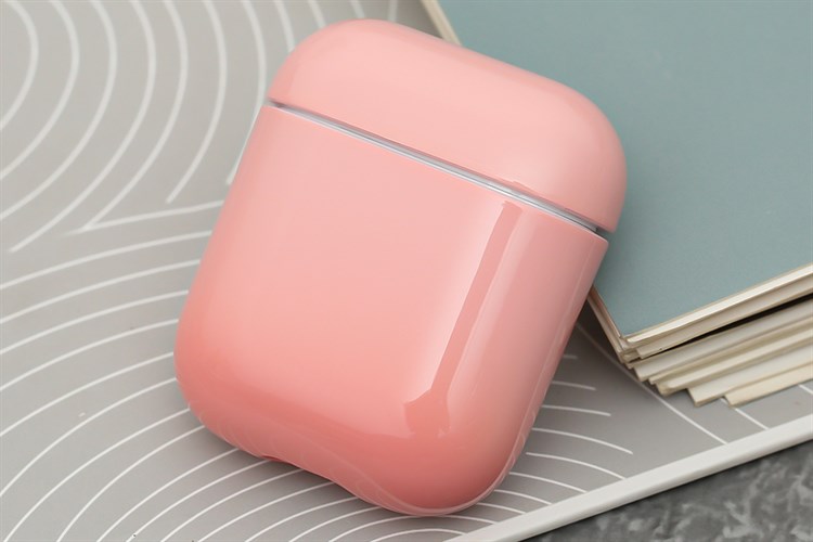 Túi đựng AirPods 1 & 2 Nhựa cứng JM PD03 Màu Hồng