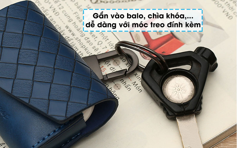 Túi đựng AirPods Pro Nhựa dẻo PU kèm móc JM PL03 - Móc treo Túi đựng AirPods Pro Nhựa dẻo PU kèm móc JM PL03 - Móc treo