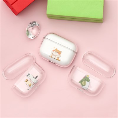 Túi đựng AirPods Pro Nhựa cứng trong JM PD01