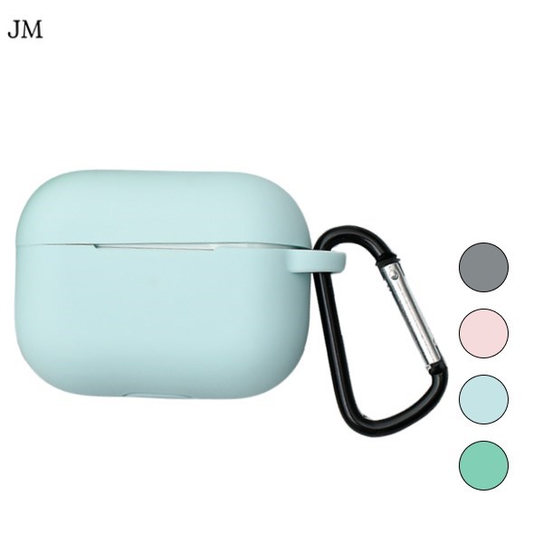 Túi đựng AirPods Pro Nhựa dẻo kèm móc JM AP02