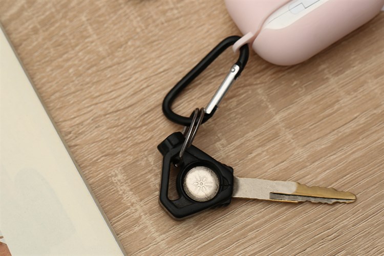 Túi đựng AirPods Pro Nhựa dẻo TPU kèm móc JM SN12 Màu Hồng