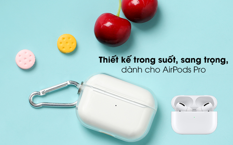 Túi đựng Airpods Pro Nhựa dẻo Transparent TPU JM - Sự sang trọng toát ra từ thiết kế tối giản Túi đựng Airpods Pro Nhựa dẻo Transparent TPU JM - Sự sang trọng toát ra từ thiết kế tối giản