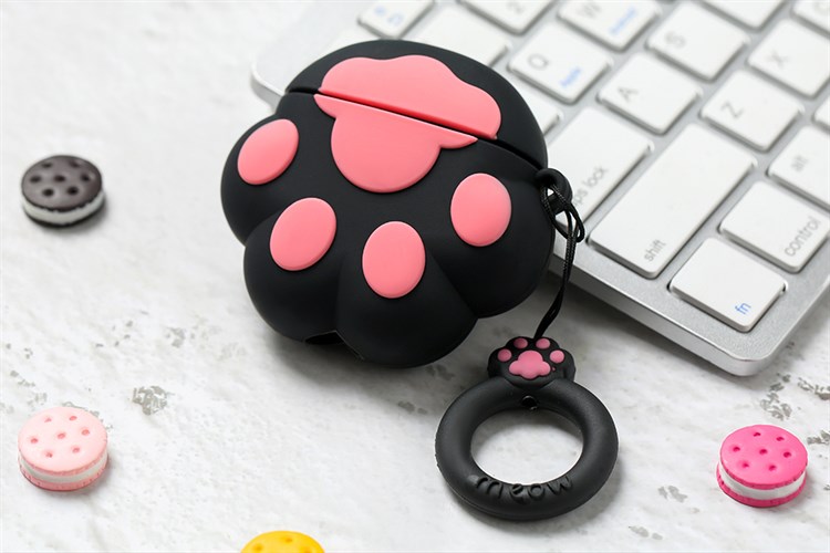 Túi đựng Airpods 1 & 2 Nhựa dẻo JM AM11 Màu Đen