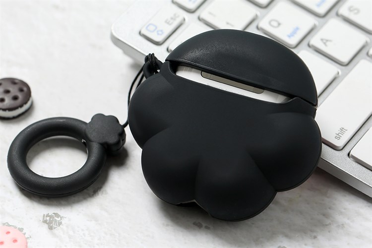 Túi đựng Airpods 1 & 2 Nhựa dẻo JM AM11 Màu Đen