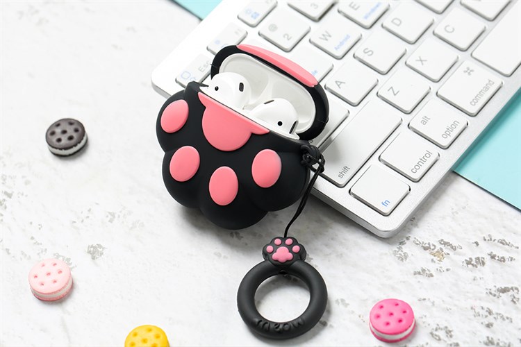 Túi đựng Airpods 1 & 2 Nhựa dẻo JM AM11 Màu Đen