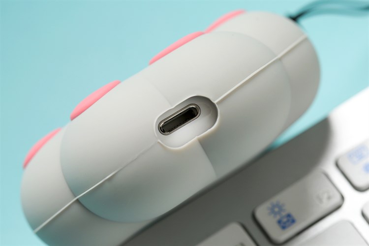 Túi đựng Airpods 1 & 2 Nhựa dẻo JM AM11 Màu Xám