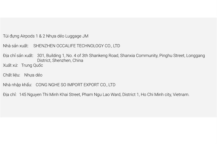 Túi đựng Airpods 1 & 2 Nhựa dẻo Luggage JM Màu Xanh lá