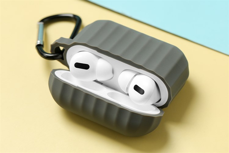 Túi đựng Airpods Pro Nhựa dẻo TPU OSMIA CK-F048 Màu Xám
