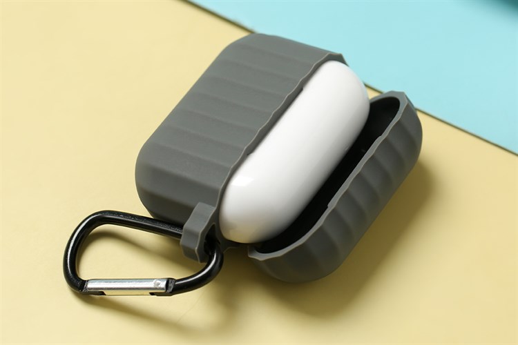 Túi đựng Airpods Pro Nhựa dẻo TPU OSMIA CK-F048 Màu Xám