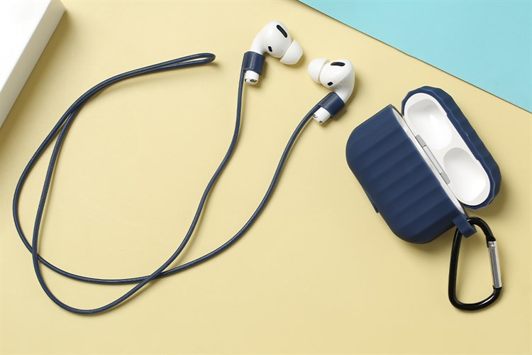 Túi đựng Airpods Pro Nhựa dẻo TPU OSMIA CK-F048 Màu Xanh Navy