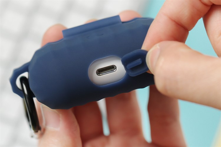 Túi đựng Airpods Pro Nhựa dẻo TPU OSMIA CK-F048 Màu Xanh Navy