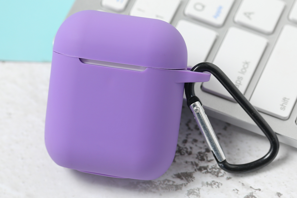 Túi đựng Airpods 1 & 2 Nhựa dẻo OSMIA CK-AP002 Màu Tím