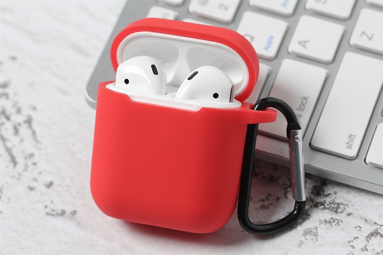 Túi đựng Airpods 1 & 2 Nhựa dẻo OSMIA CK-AP002 Màu Đỏ