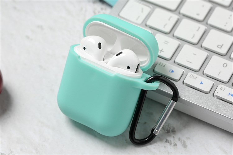 Túi đựng Airpods 1 & 2 Nhựa dẻo OSMIA CK-AP002 Màu Xanh ngọc