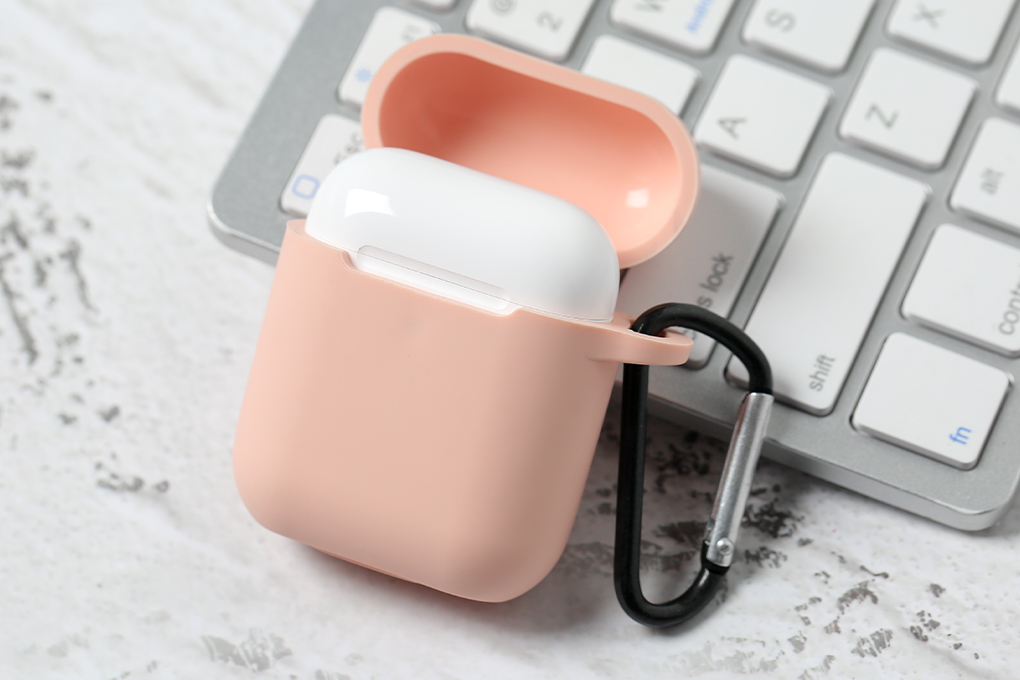 Túi đựng Airpods 1 & 2 Nhựa dẻo OSMIA CK-AP002 Màu Hồng