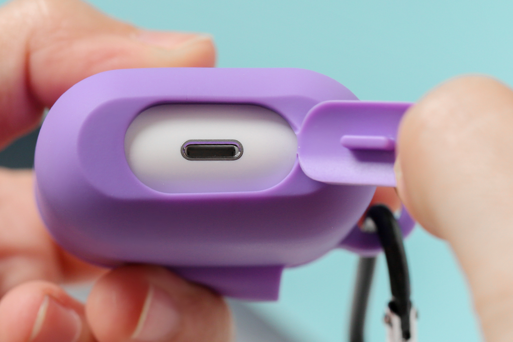 Túi đựng Airpods 1 & 2 Nhựa dẻo OSMIA CK-AP002 Màu Tím