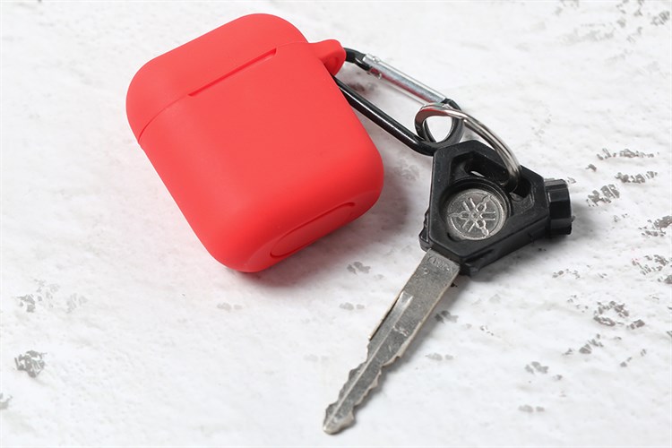 Túi đựng Airpods 1 & 2 Nhựa dẻo OSMIA CK-AP002 Màu Đỏ