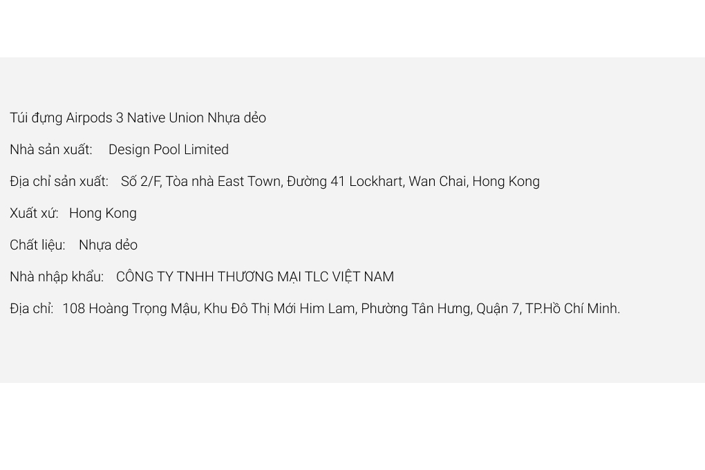 Túi đựng Airpods 3 Native Union Nhựa dẻo Màu Hồng đào