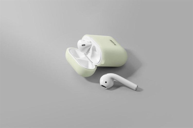 Túi đựng AirPods 1 & 2 POD Silicone Laut Màu Xanh mint