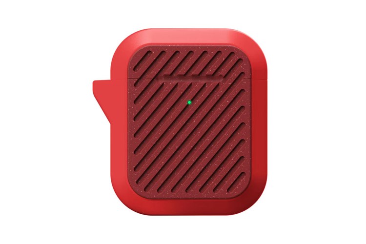 Túi đựng AirPods 1 & 2 Nhựa cứng viền dẻo Laut CAPSULE IMPKT Màu Cam đỏ